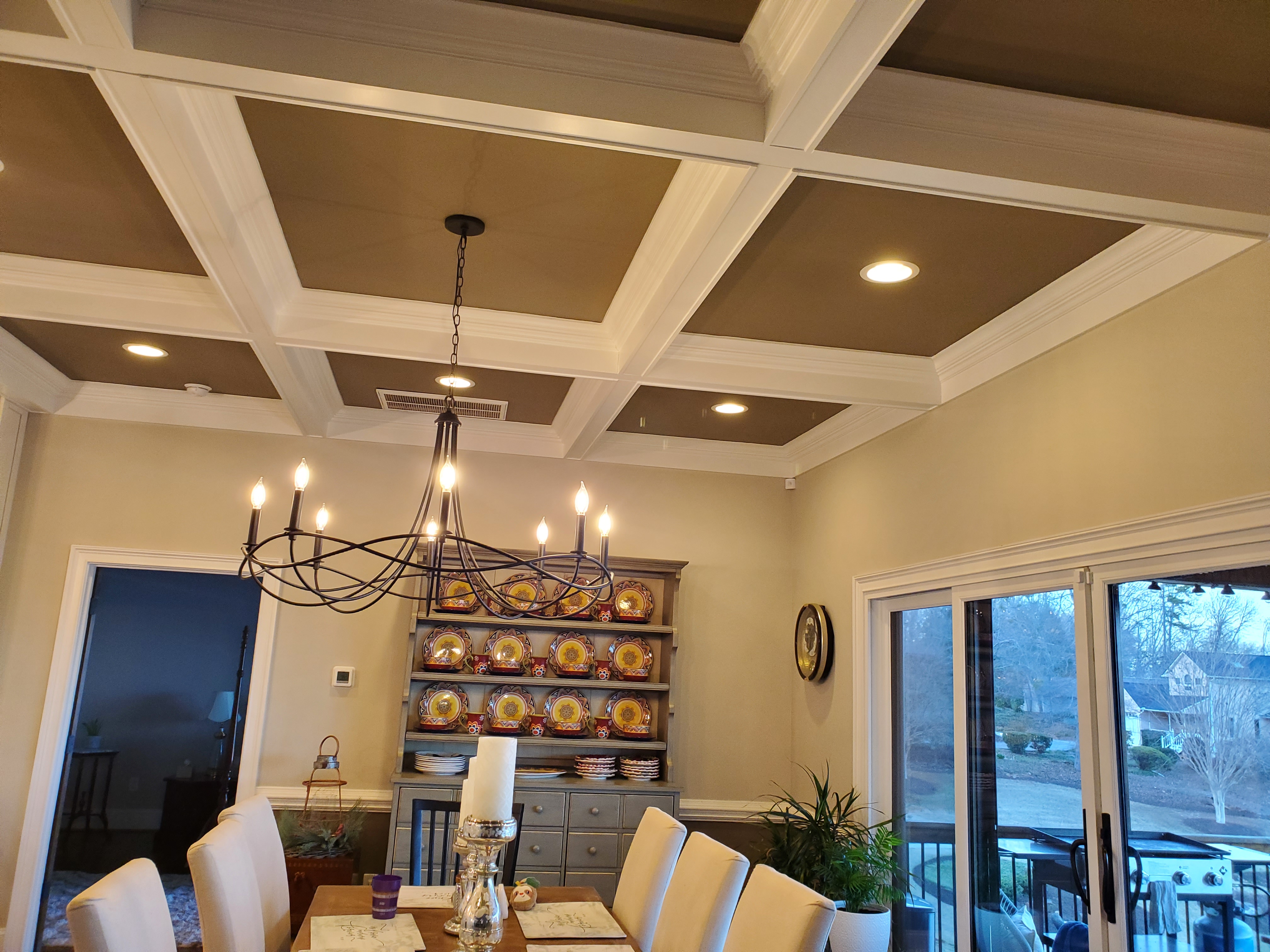 Large Chandelier Installation